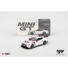 Mını Gt Mini Gt 1/64 Ford Mustang Gtd Spirit Of America MGT01097 Diecast Model Araba