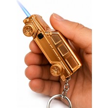 Onr Store Metal Arazi Aracı Tasarımlı Gazlı Anahtarlıklı Çakmak – Alev Ayarlı Dekoratif Model