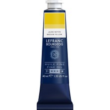 Lefranc&Bourgeois : Fine : Yağlı Boya : 40 ml : Medium Yellow