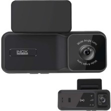 Inox X607 4g Lte Gps Destekli Full Hd 1080P Çift Yönlü Araç Içi Kamera