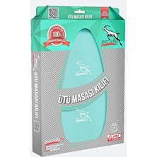Nomikase Turkuaz Renkli Ütü Altlığı ve Masası Kılıfı, 50X135 Cm, Pratik Kullanım