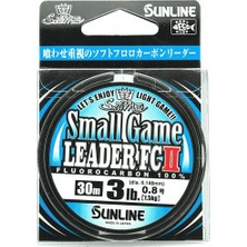 Sunline Small Game Leader Fcıı 30M 3lb (0.148MM) Florokarbon Lider Misina