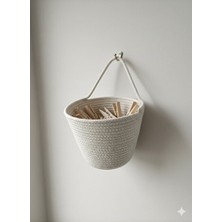 Nomikase Dekoratif Mandal Sepeti - Çok Amaçlı Organizer, 15X15 cm