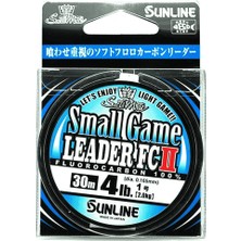 Sunline Small Game Leader Fcıı 30M 4lb (0.165MM) Florokarbon Lider Misina
