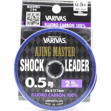 Varivas Ajing Master 30M 2lb (0.117MM) Florokarbon Şok Lideri
