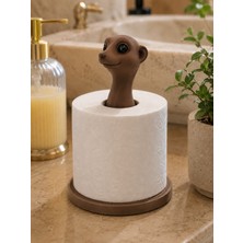 3D Meerkat Tuvalet Kağıdı Tutacağı