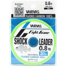 Varivas Light Game Shock Leader 30M 3lb (0.148MM) Fluorokarbon Lider Misina