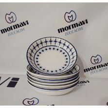 Güral Porselen Oya 6 Adet 14 Cm(Küçük) Kahvaltılık,çerezlik,reçellik Tabak