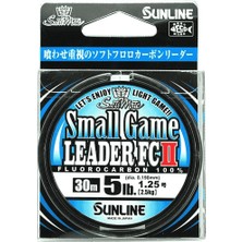 Sunline Small Game Leader Fcıı 30M 5lb (0.190MM) Florokarbon Lider Misina