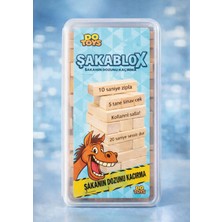 Do Toys Şakablox  Denge Oyunu Blok (Görev Kulesi) 54 Parça