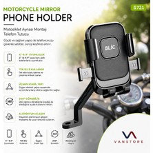 Blic Motor Ayna Telefon Tutucu