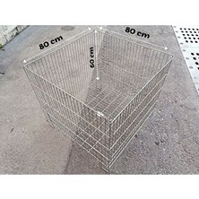 Nomikase Katlanabilir Metal Sepet - Pratik ve Dayanıklı Bahçe ve Dükkan Kullanımı