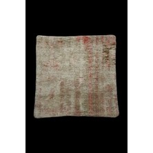 Ottoman Pouffe Art Deco El Dokuması Halı Vintage Kırlent Minder 40X40CM (0178)