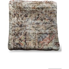 Ottoman Pouffe Art Deco Bohem Özel Seri Halı El Dokuması Vintage Kırlent Minder 30X30CM [038]