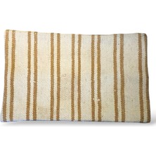 Ottoman Pouffe Eskitme Özel Seri Halı El Dokuması Kırlent Minder 30X50CM [04]