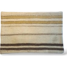 Ottoman Pouffe Art Deco Bohem Eskitme Özel Seri Halı El Dokuması Kırlent Minder 40X60CM [029]