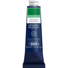 Lefranc&Bourgeois : Fine : Yağlı Boya : 40 ml : Medium Green
