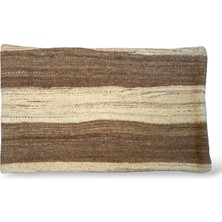 Ottoman Pouffe Art Deco Bohem Eskitme Özel Seri Halı El Dokuması Vintage Kırlent Minder 30X50CM [80]