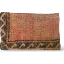 Ottoman Pouffe Art Deco Bohem ''özel Seri Halı'' El Dokuması Vintage Kırlent Minder 30X50CM [73]