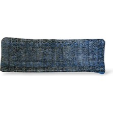 Ottoman Pouffe Art Deco Bohem Özel Seri Halı El Dokuması Vintage Kırlent Minder 30X90CM [28]