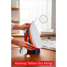 Nomikase Parlaklığı Koruyan ve Yapışmaz Teflon Ütü Tabanı Altlığı, Tüm Ütülere Uyuml