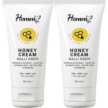 Homm Life Ballı Krem 50 ml (Doğal ve Nemlendirici ) 2 Adet