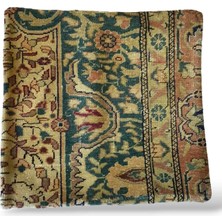 Ottoman Pouffe Art Deco Bohem Halı El Dokuması Vintage Kırlent Minder 40X40CM 289