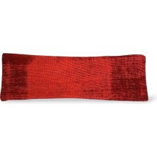 Ottoman Pouffe Art Deco Bohem Halı El Dokuması Vintage Kırlent Minder 30X90CM [18]