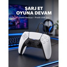 AyrStore Kablosuz Oyun Kolu Ps5 Uyumlu Ergonomik Tasarım ve Hassas Kontrol Yeni Nesil