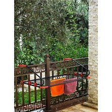 Miras Balkon Çamaşır Askısı, Güçlü ve Pratik Kurutma Çözümü