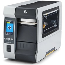 Zebra Termal Transfer Barkod Etiket Yazıcı ZT610 4" 300 Dpi Geri Sarma (Etiket Sıyırıcı) Renkli Dokunmatik Ekran Parça No: ZT61043-T2E0100Z