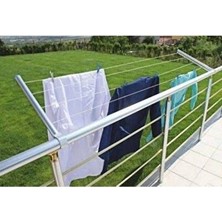 Küpeşte Demirine Uygun Balkon Çamaşır Askısı