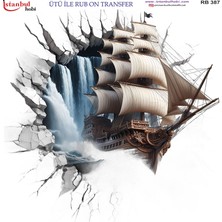 İstanbul Hobi Ütü ile Rub On Transfer Kağıdı 30X30CM RB-387