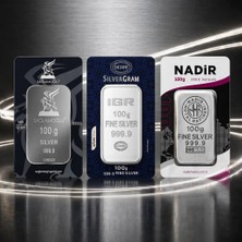 Sağlamoğlu, Nadir, İar 100 Gram Külçe Gümüş