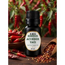 E.M.S KIRMIZI ACI BİBER YAĞI 20 ML  ( Red Hot Pepper Oil).