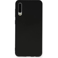 Zemira Home Newface Samsung Galaxy A30S Kılıf Nano Içi Kadife Silikon - Siyah