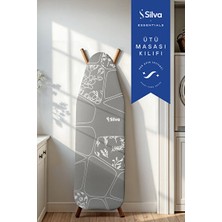 UltraMint Gri Ütü Masası Kılıfı 50X140 cm - Koruyucu ve Esnek Kaplama