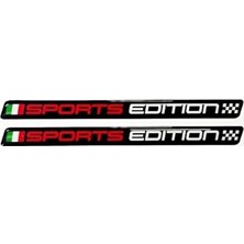 Italya Damalı 3D Dekor - Sports Edition, Modern ve Şık Tasarım