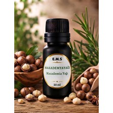 E.M.S MAKADEMYA YAĞI 20 ML  (MACADEMİA OİL).CADI FINDIĞI YAĞI.