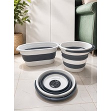 Maison Luré Katlanabilir 19 Lt Çamaşır Sepeti, Banyo ve Pratik Kullanım Için