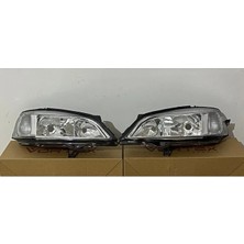 İTHAL Opel Astra G Kasa Sağ Sol Far Takımı 1998-2005 12161561 12161571