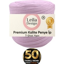 Leila Design Toz Pembe Penye Ip  – Esnek ve Yumuşak Dokulu %100 Geri Dönüşüm Örgü Ipi Büyük Boy 650 gr 130 Metre