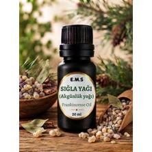 E.M.S SIĞLA YAĞI 20 ML (FRANKİNCENSE OİL) AKGÜNLÜK YAĞI .