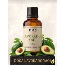 E.M.S 50 ML AVOKADO YAĞI  % 100 SAF SOĞUK PRES.