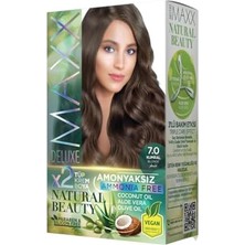 Vavis Natural Beauty Amonyaksız Set Boya 7.0 Kumral