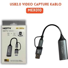 Çilingiroğluavm Hi-Link MEX010 USB 2.0 Video Yakalayıcı (Capture) Konnektör