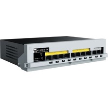 Çilingiroğluavm Stonet ST110PDI-2-130 6*10/100M 8 Poe Ports+2 Uplink Ports Emniyet Kilitli Fast Ethernet Switch
