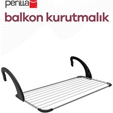 UltraNova Vaelmont Dirsekli Balkon Kurutmalığı - 11 Metre Kapasiteli ve Pratik Kullanım Çamaşır Kurutmalık