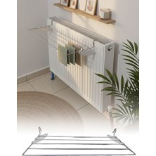 UltraNova Vaelmont Banyo Içi Kalorifer Üstü Petekli Çamaşır Askısı Çamaşır Kurutmalık