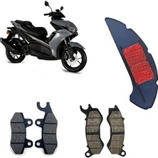 Moto Ulusoy Rks Arome 125 Bakım Seti Hava Filtresi Ön ve Arka Balata Takımı